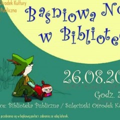 BAŚNIOWA NOC W BIBLIOTECE………