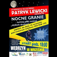 Starosta Patryk Lewicki zaprasza na „Nocne Granie”….