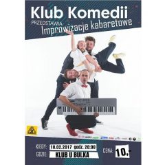 Kabaretowe improwizacje: Klub Komedii…