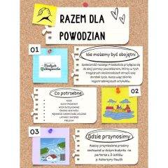 Przedszkolaki dla powodzian