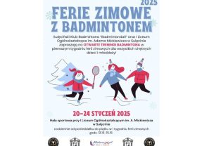 Ferie zimowe z badmintonem